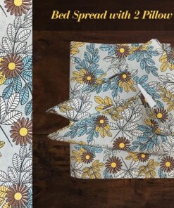 Cotton Bedsheet and Pillow Cover