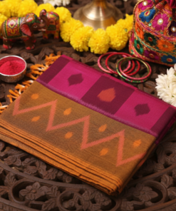 TIE & DYE COTTON SAREE