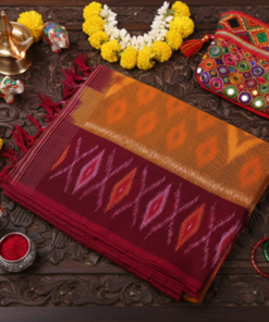 TIE & DYE COTTON SAREE